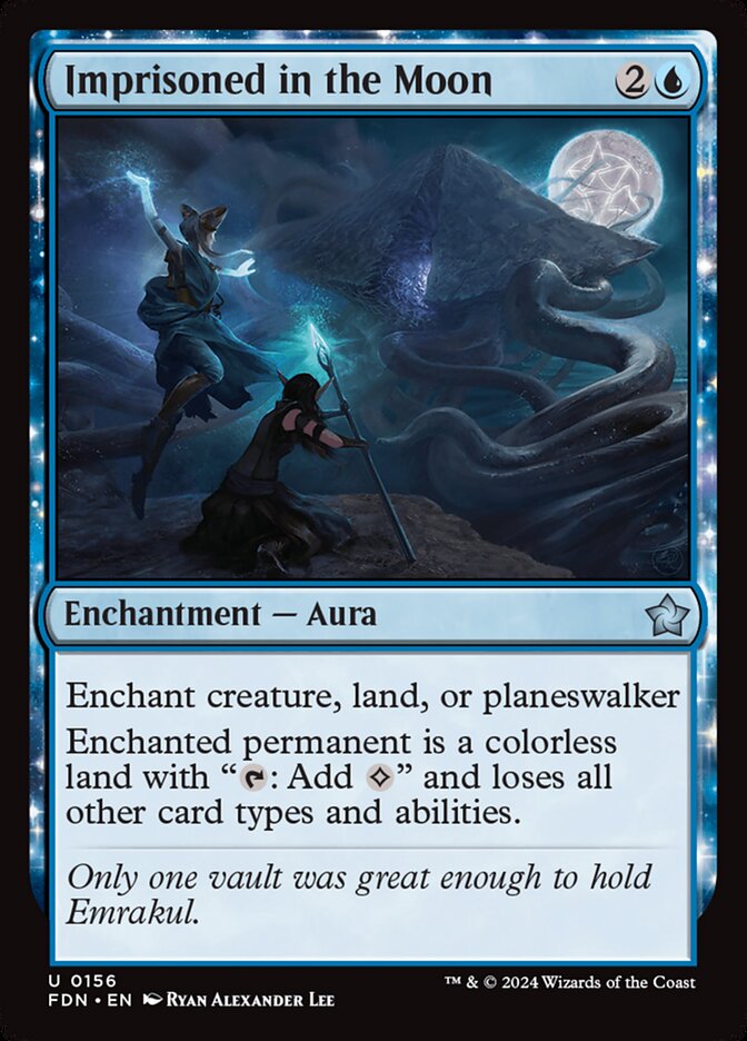 Imprisoned in the Moon 156 (Foundations)  - Foil