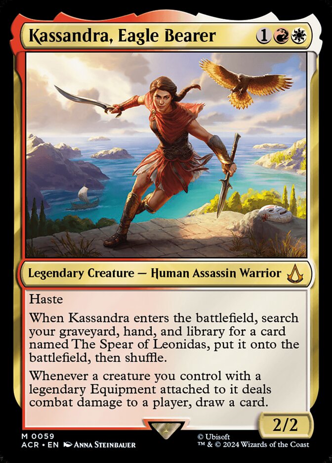 Kassandra, Eagle Bearer 59/110 (Universes Beyond: Assassin's Creed)  - Foil