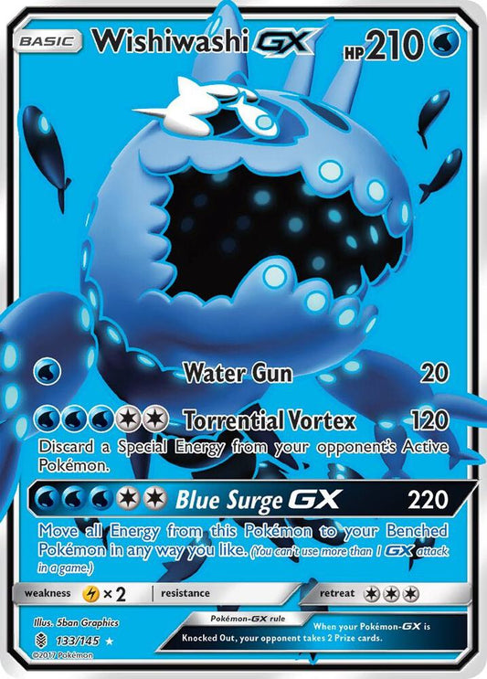 Wishiwashi GX 133/145 (SM - Guardians Rising)  - Holofoil