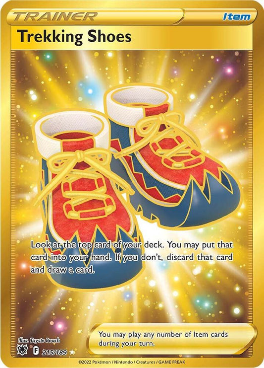 Trekking Shoes Secret 215/189 (SWSH10: Astral Radiance)  - Holofoil
