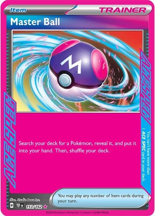 Master Ball 153/162 (SV05: Temporal Forces)  - Holofoil