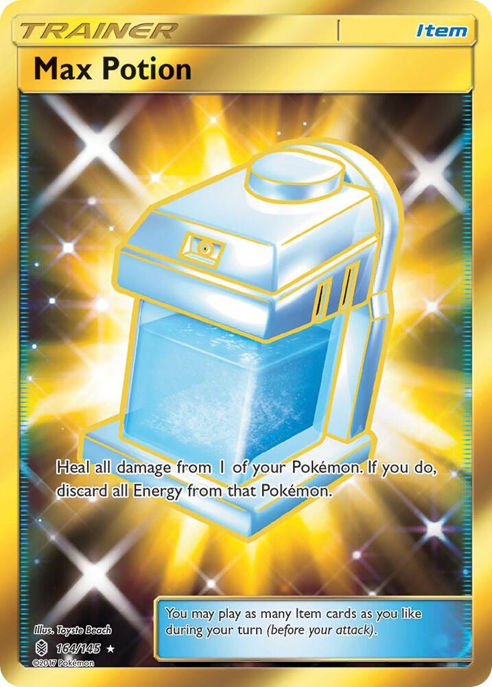 Max Potion 164/145 (SM - Guardians Rising)  - Holofoil