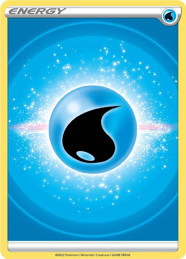 Water Energy 2022 Unnumbered  (SWSH09: Brilliant Stars)  - Reverse Holofoil