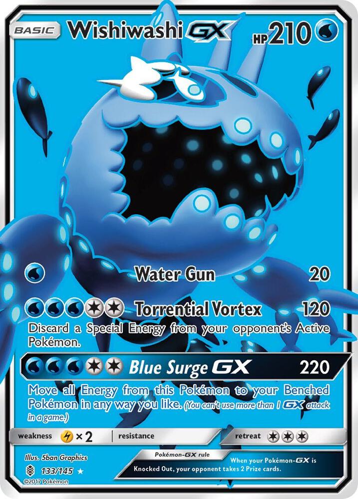 Wishiwashi GX 133/145 (SM - Guardians Rising)  - Holofoil
