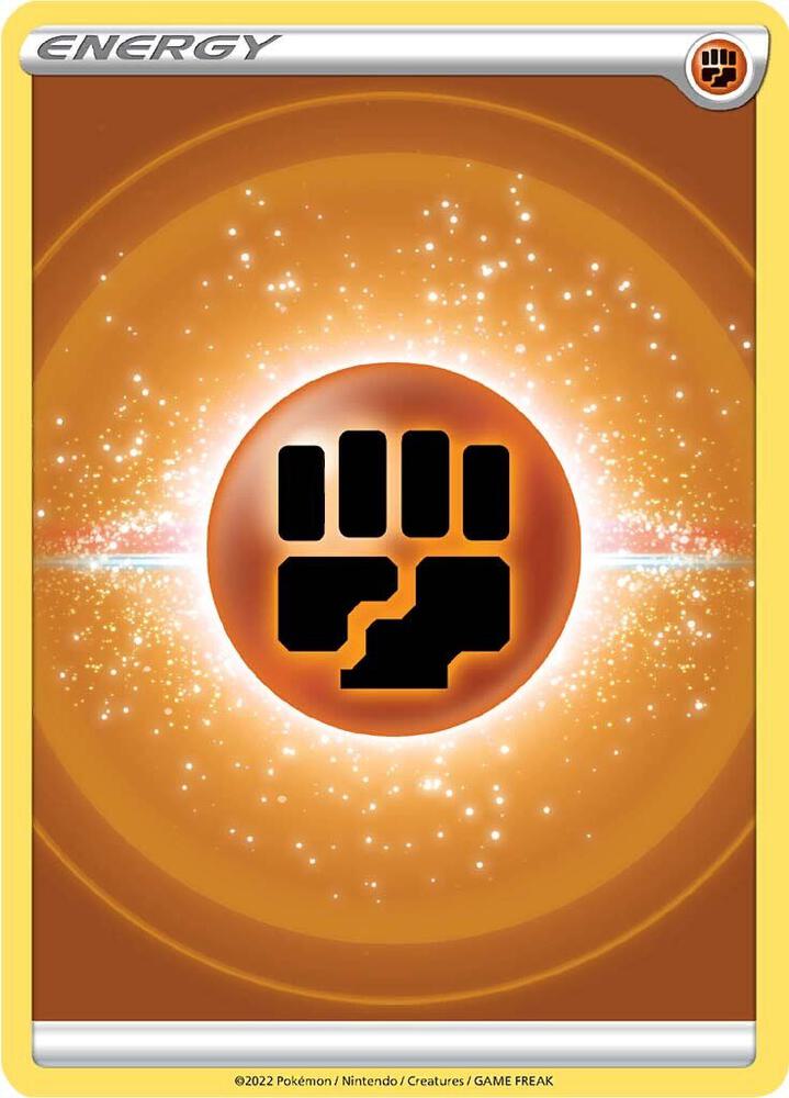 Fighting Energy 2022 Unnumbered  (SWSH09: Brilliant Stars)  - Reverse Holofoil