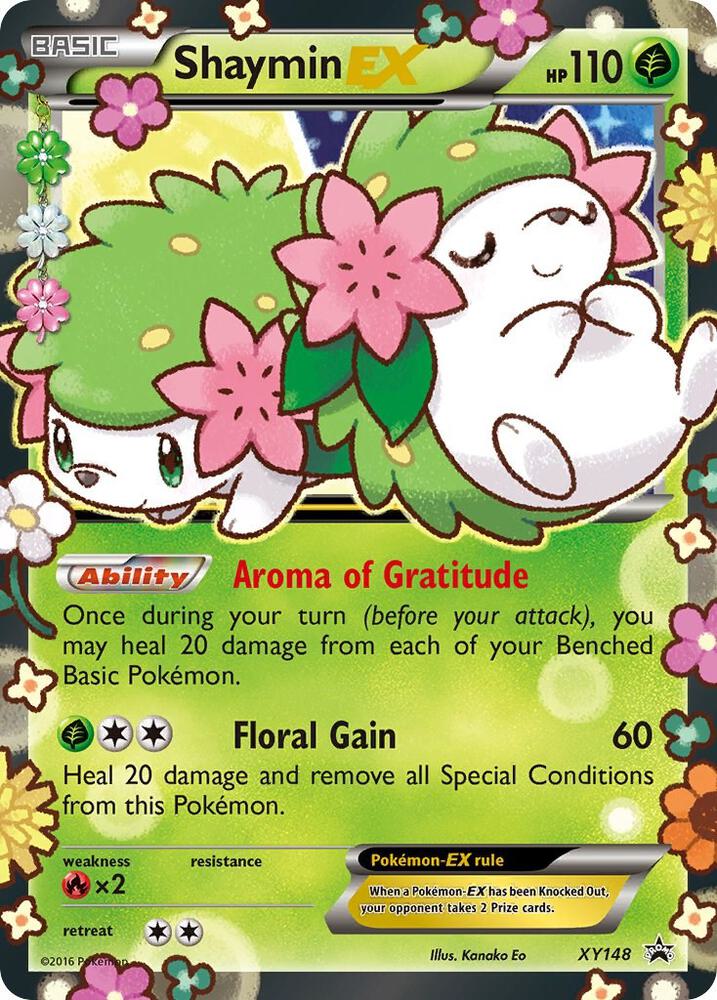 Shaymin EX XY148 (XY Promos)  - Holofoil