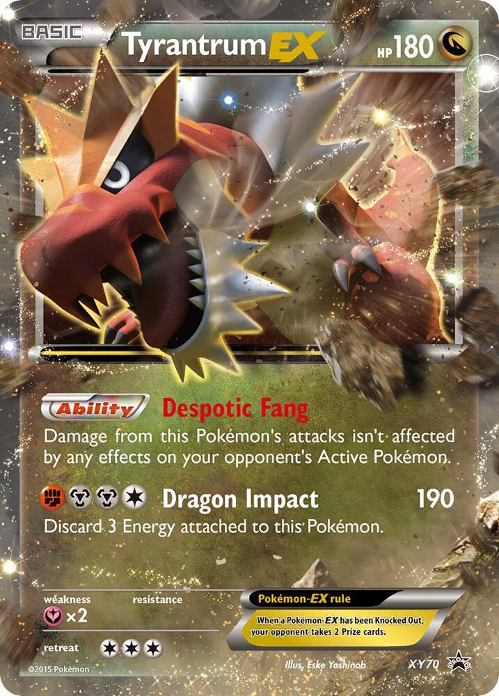 Tyrantrum EX XY70 (XY Promos)  - Holofoil