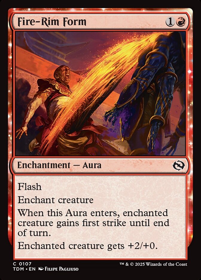 Fire-Rim Form 107/291 (Tarkir: Dragonstorm) 