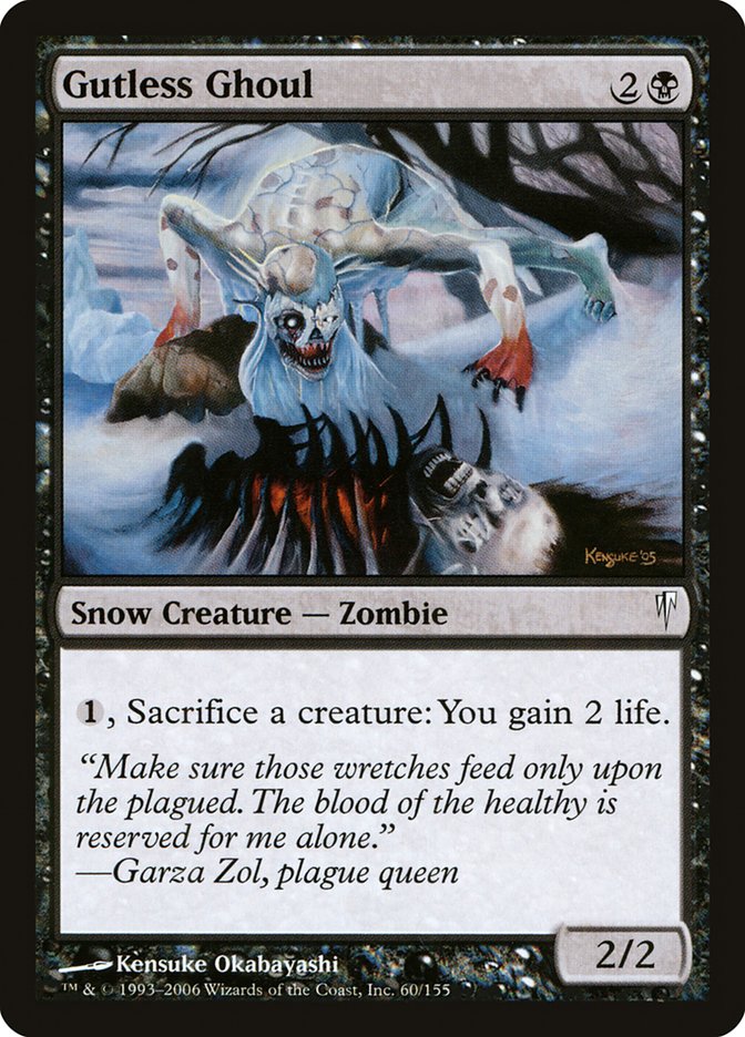Gutless Ghoul 60/155 (Coldsnap) 