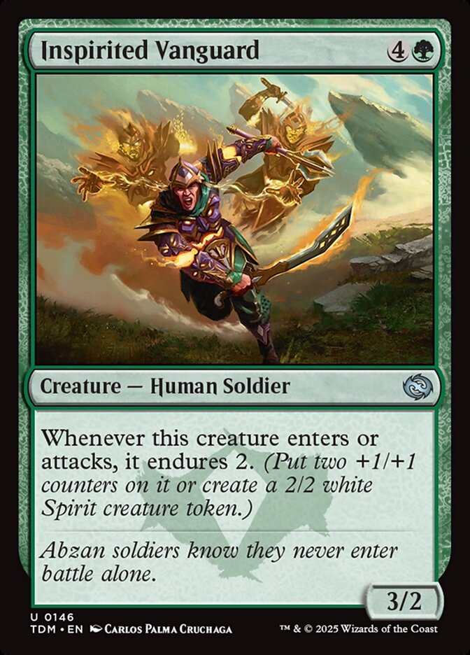 Inspirited Vanguard 146/291 (Tarkir: Dragonstorm) 