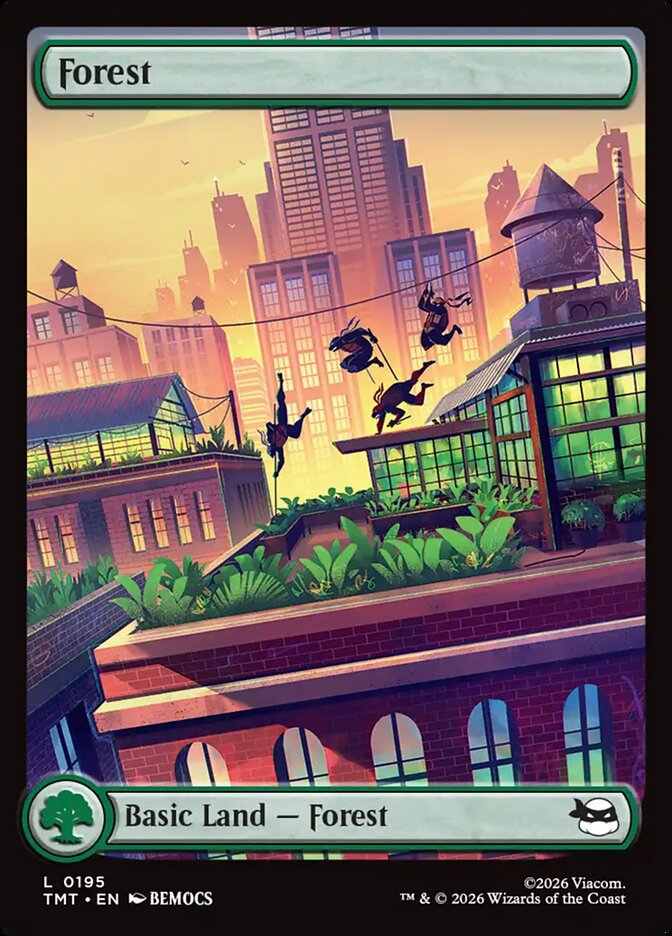 Forest  195/190 (Teenage Mutant Ninja Turtles)  - Full Art