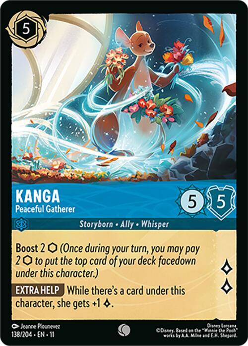 Kanga, Peaceful Gatherer 138/204 (Winterspell) 
