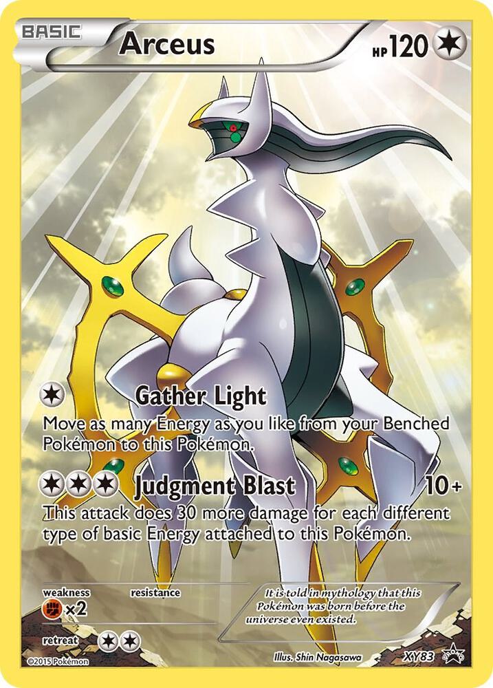 Arceus XY83 (XY Promos)  - Holofoil