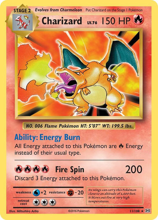 Charizard 11/108 (XY - Evolutions)  - Holofoil