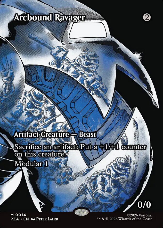 Arcbound Ravager 14/20 (Teenage Mutant Ninja Turtles Source Material)  - Borderless