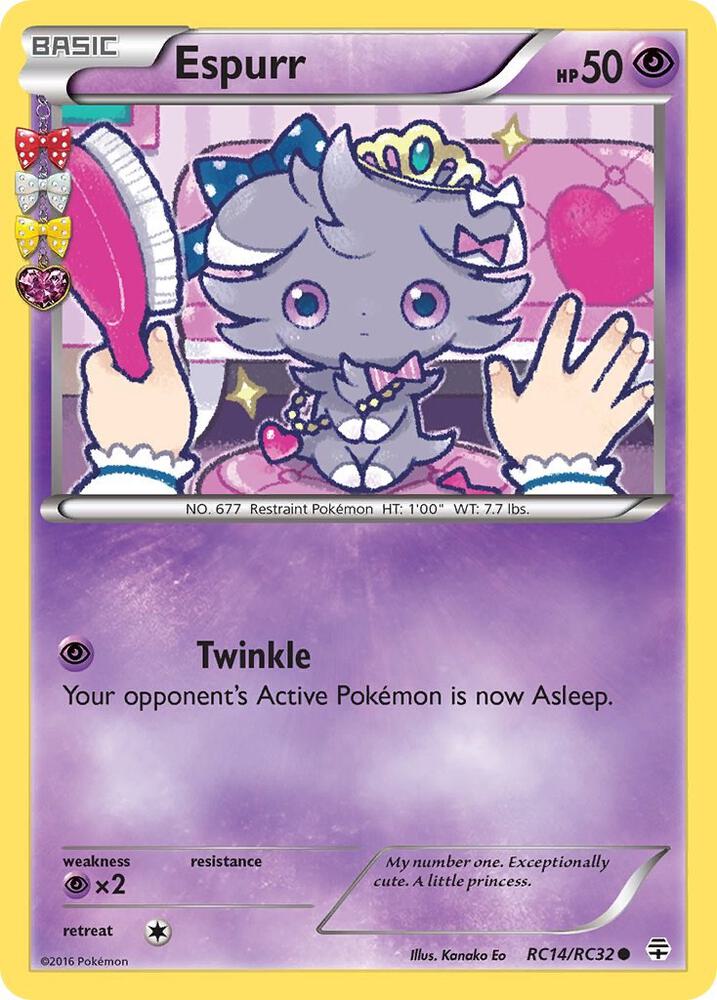 Espurr RC14/RC32 (Generations: Radiant Collection) 