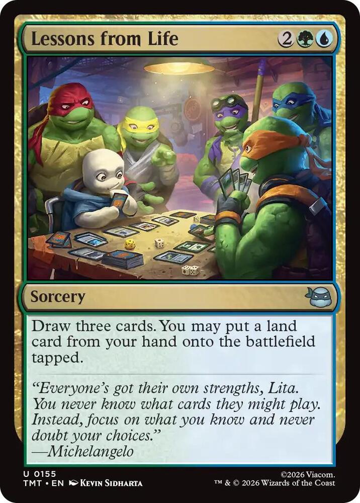 Lessons from Life 155 (Teenage Mutant Ninja Turtles) 