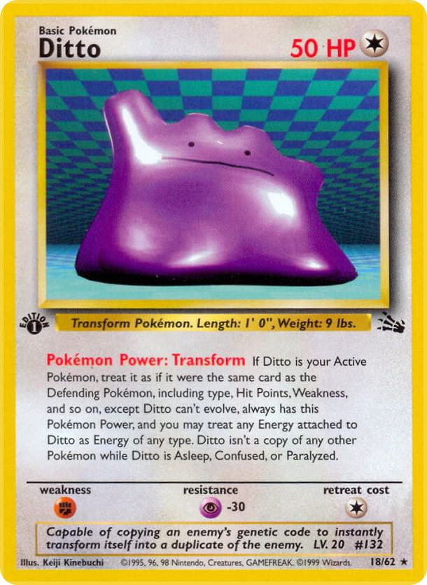 Ditto  18/62 (Fossil)  - 1st Edition