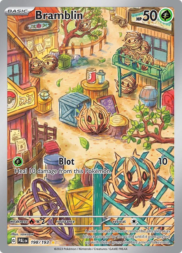 Bramblin 198/193 (SV02: Paldea Evolved)  - Holofoil