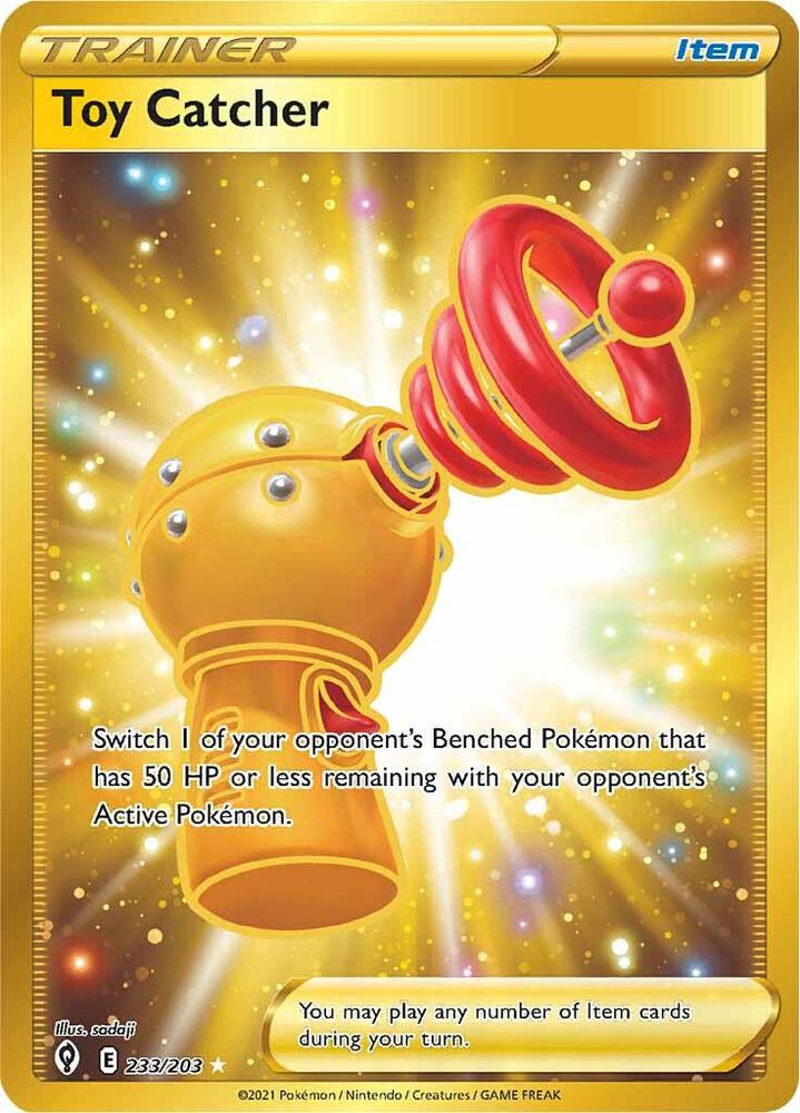 Toy Catcher Secret 233/203 (SWSH07: Evolving Skies)  - Holofoil