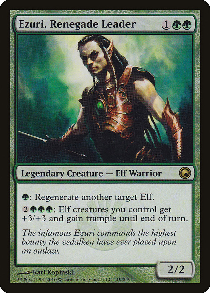 Ezuri, Renegade Leader 119/249 (Scars of Mirrodin) 