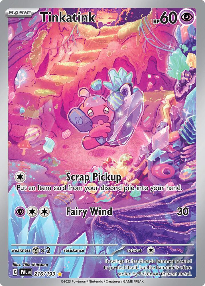 Tinkatink 216/193 (SV02: Paldea Evolved)  - Holofoil