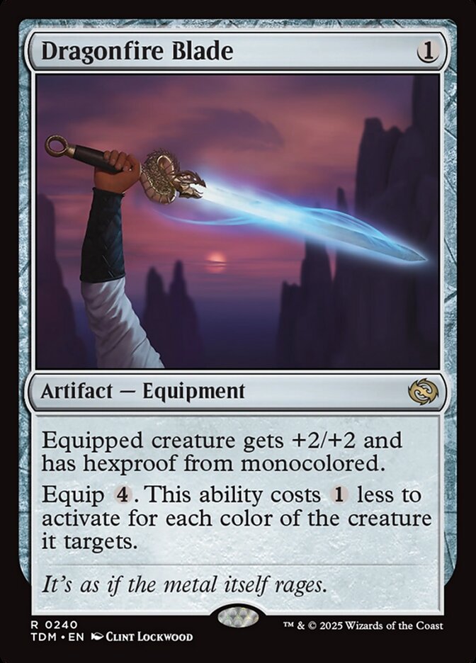 Dragonfire Blade 240 (Tarkir: Dragonstorm) 