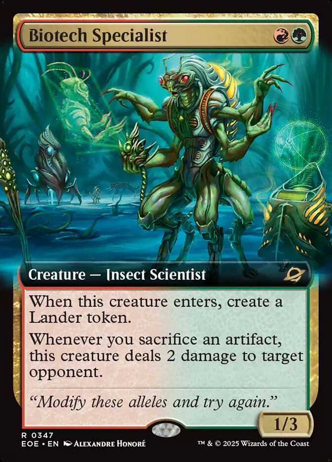 Biotech Specialist 347 (Edge of Eternities)  - Extended Art