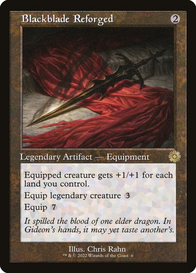 Blackblade Reforged 6 (The Brothers' War: Retro Frame Artifacts) 