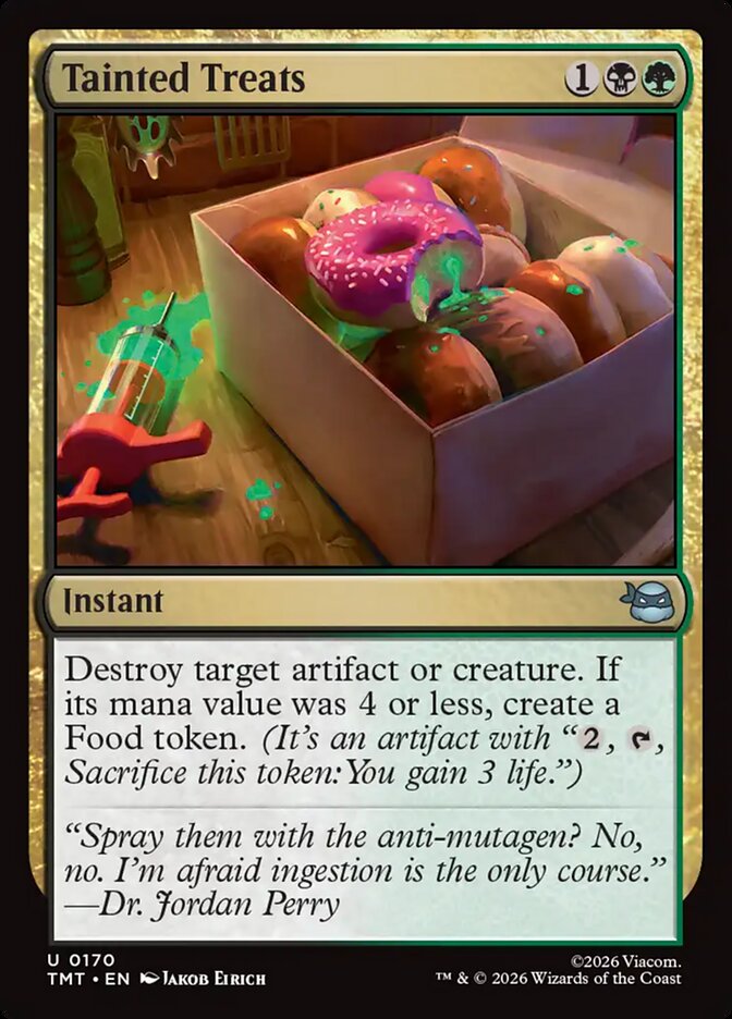 Tainted Treats 170/190 (Teenage Mutant Ninja Turtles) 