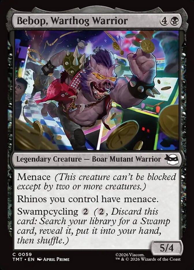 Bebop, Warthog Warrior 59 (Teenage Mutant Ninja Turtles) 
