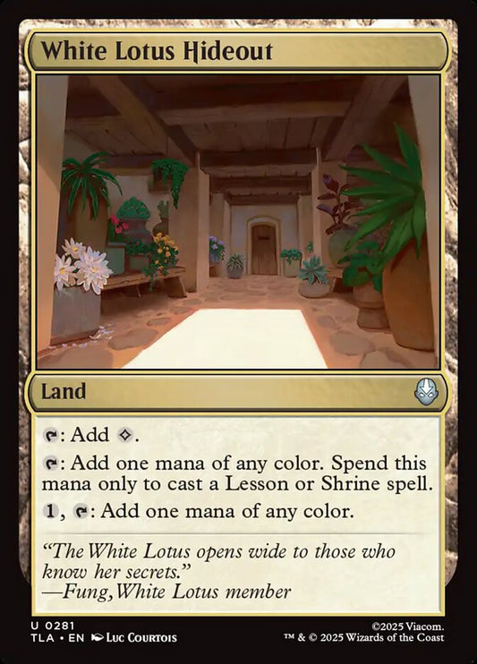 White Lotus Hideout 281 (Avatar: The Last Airbender) 