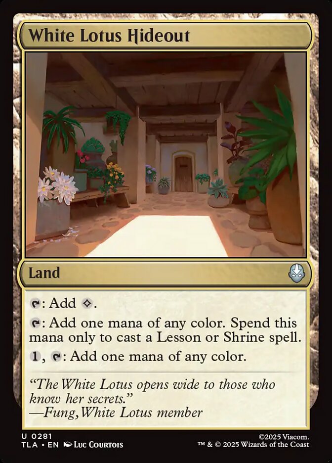 White Lotus Hideout 281 (Avatar: The Last Airbender) 