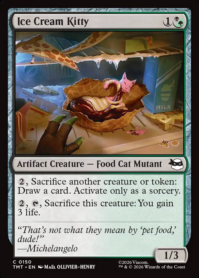 Ice Cream Kitty 150 (Teenage Mutant Ninja Turtles) 