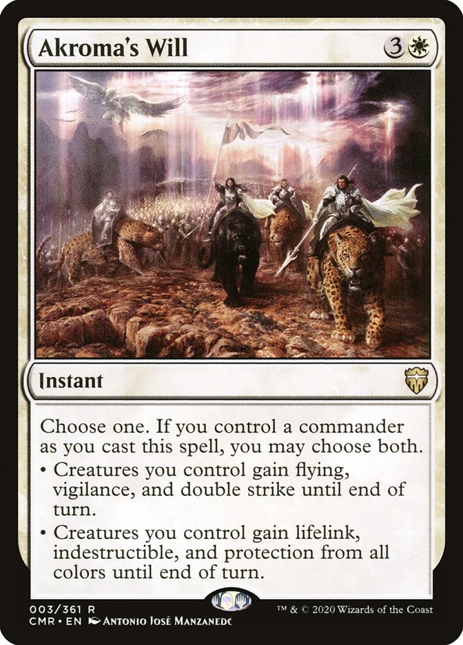 Akroma's Will 3 (Commander Legends) 