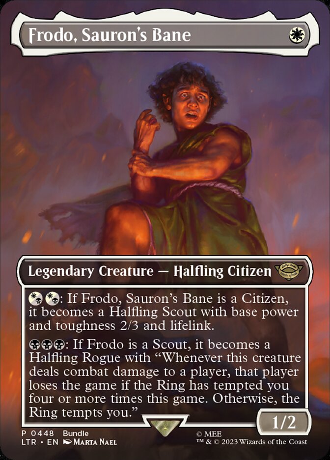 Frodo, Sauron's Bane 448 (Unique and Miscellaneous Promos)  - Foil