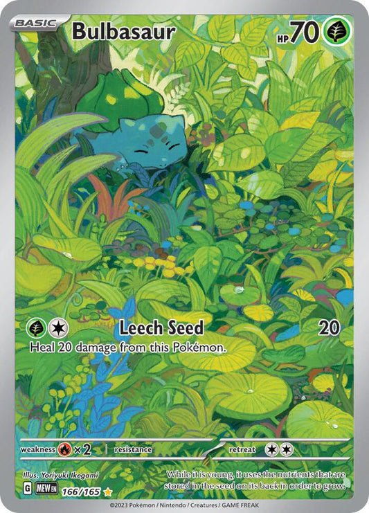 Bulbasaur 166/165 (SV: Scarlet & Violet 151)  - Holofoil