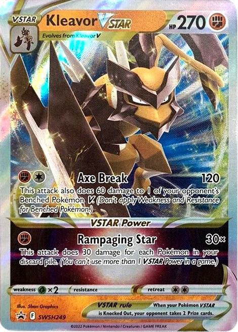 Kleavor VSTAR SWSH249 (SWSH: Sword & Shield Promo Cards)  - Holofoil
