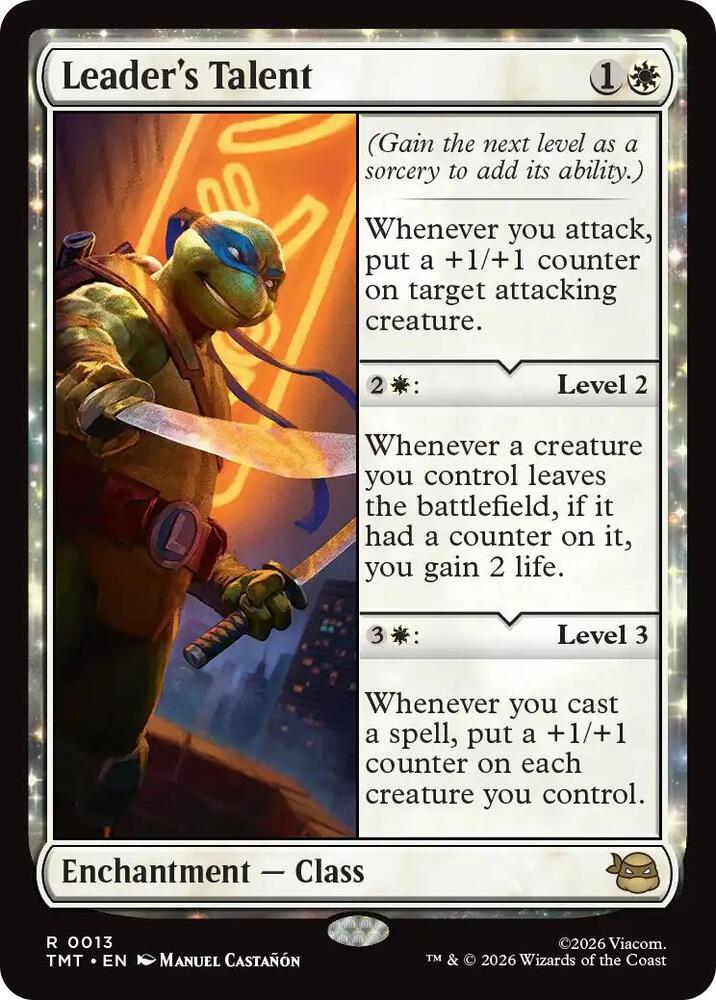 Leader's Talent 13 (Teenage Mutant Ninja Turtles) 
