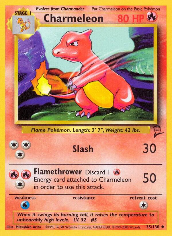 Charmeleon 035/130 (Base Set 2) 