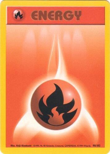 Fire Energy 098/102 (Base Set)  - Unlimited Normal