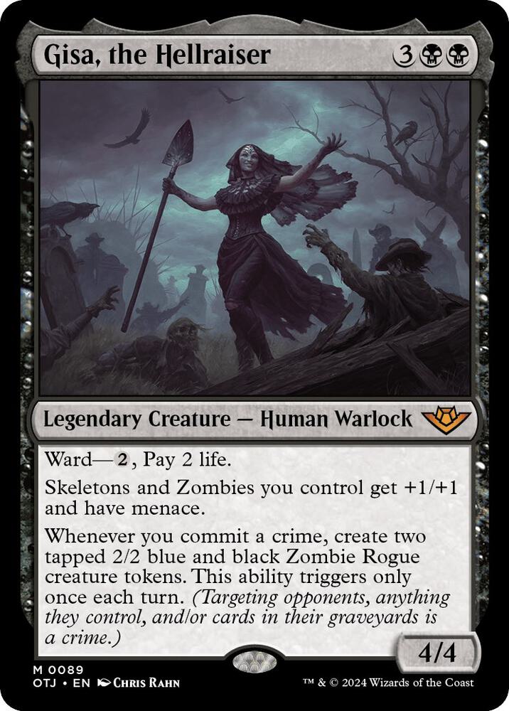 Gisa, the Hellraiser 89/286 (Outlaws of Thunder Junction) 
