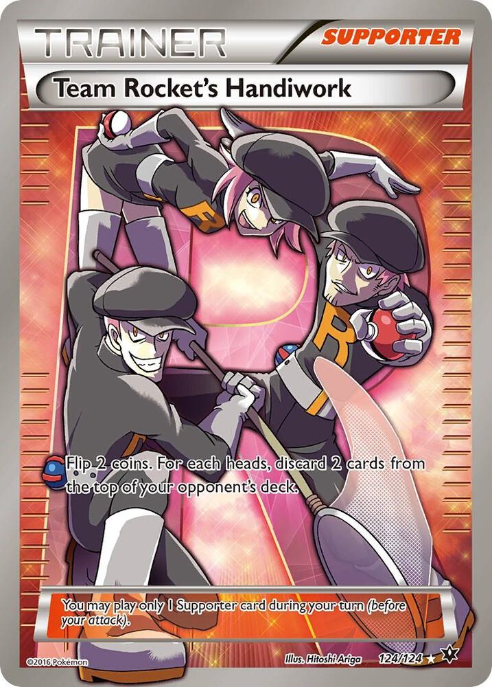 Team Rocket's Handiwork 124/124 (XY - Fates Collide)  - Holofoil
