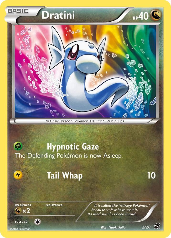 Dratini 2/20 (Dragon Vault)  - Holofoil