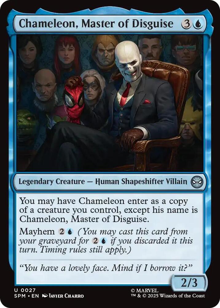 Chameleon, Master of Disguise 27 (Marvel's Spider-Man)  - Foil