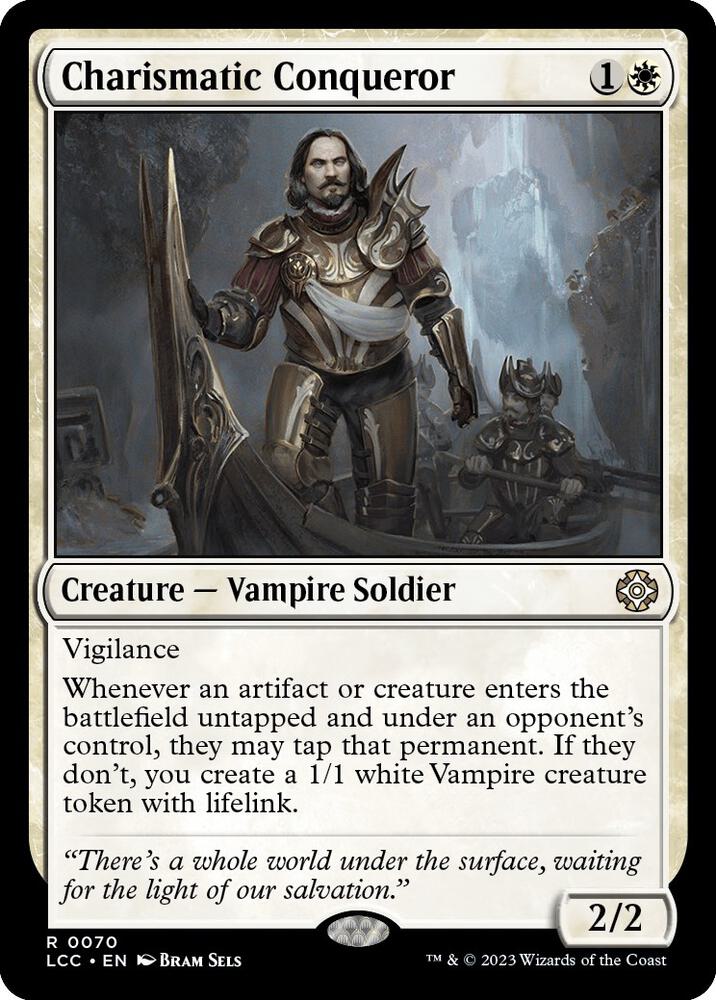 Charismatic Conqueror 70 (Commander: The Lost Caverns of Ixalan) 