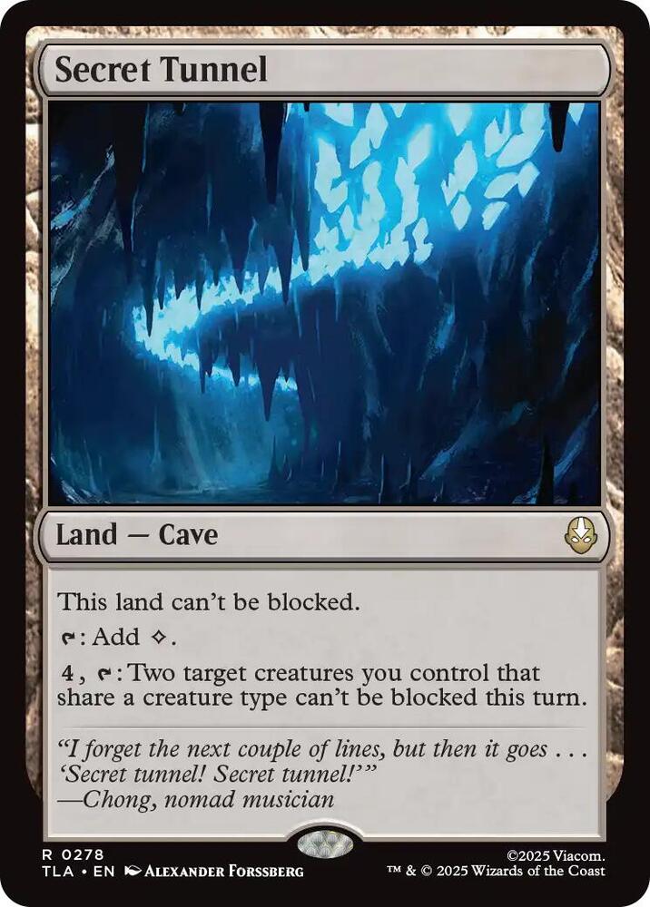 Secret Tunnel 278 (Avatar: The Last Airbender)  - Foil