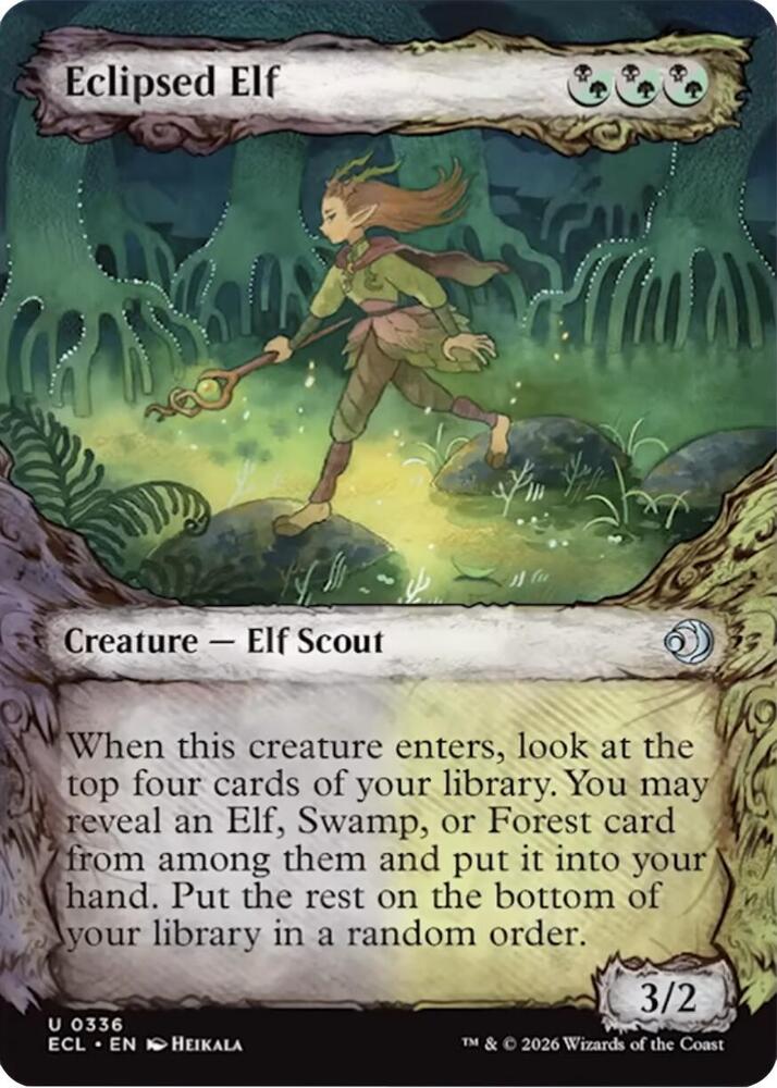 Eclipsed Elf 336 (Lorwyn Eclipsed)  - Showcase