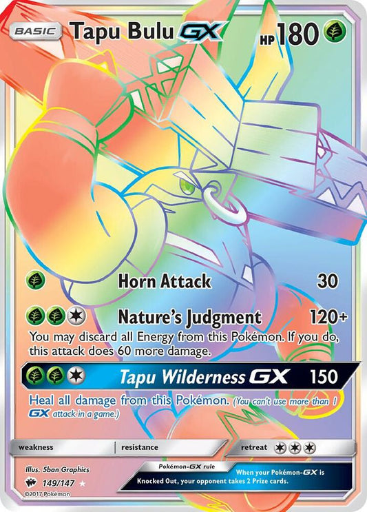 Tapu Bulu GX 149/147 (SM - Burning Shadows)  - Holofoil