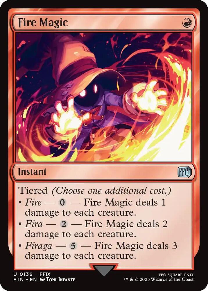 Fire Magic 136 (FINAL FANTASY) 